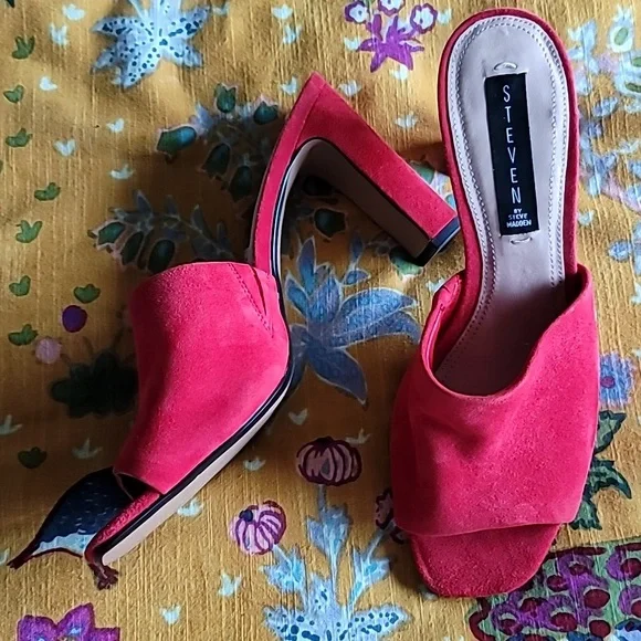 Steven By Steve Madden Shoes Suede Slide Mules Poshmark